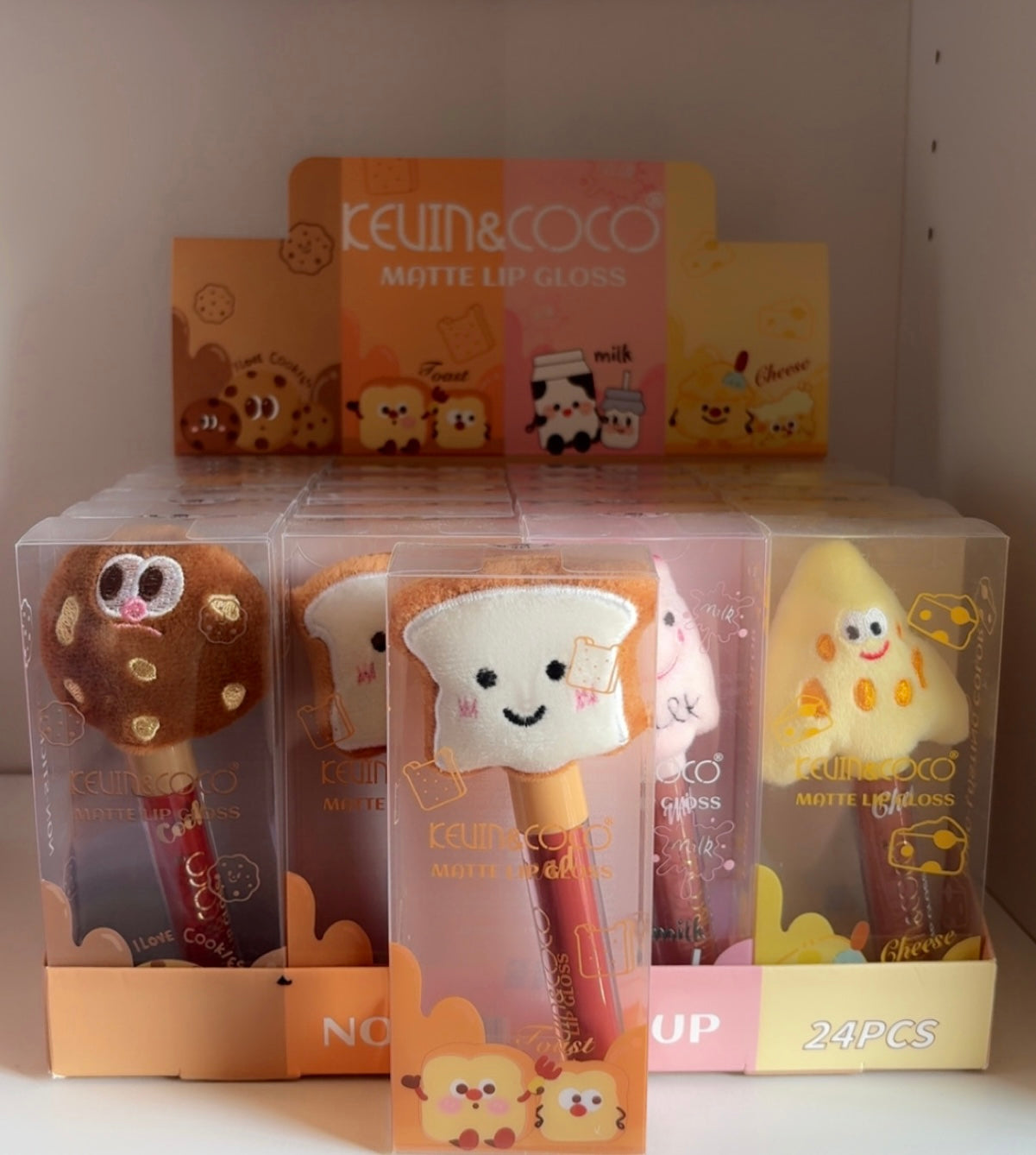 Kevin&Coco Plush lip Gloss