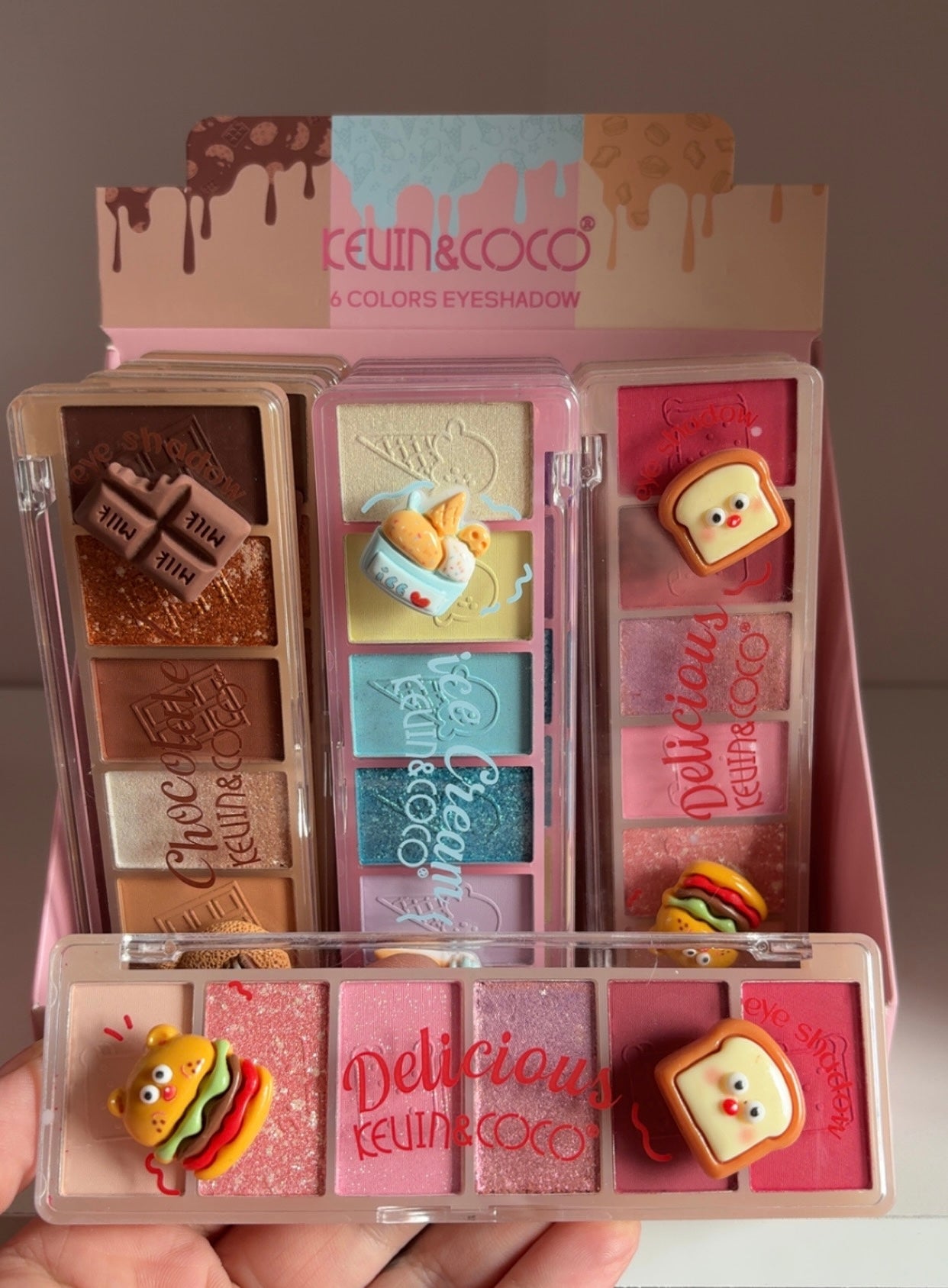 Kevin&Coco Adorable 6 Color Eyeshadow Palette