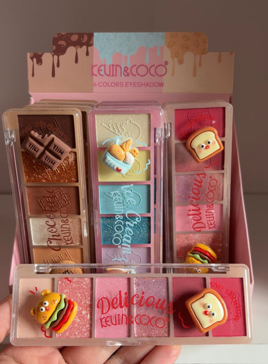 Kevin&Coco Adorable 6 Color Eyeshadow Palette