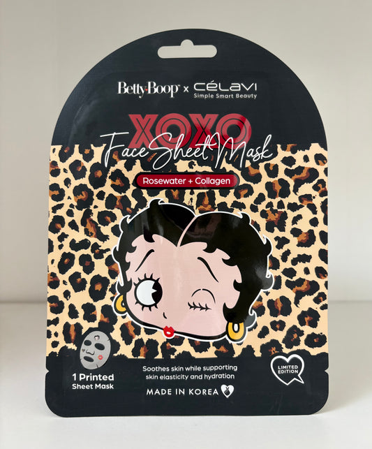 Betty Boop X Celavi Face Sheet Mask