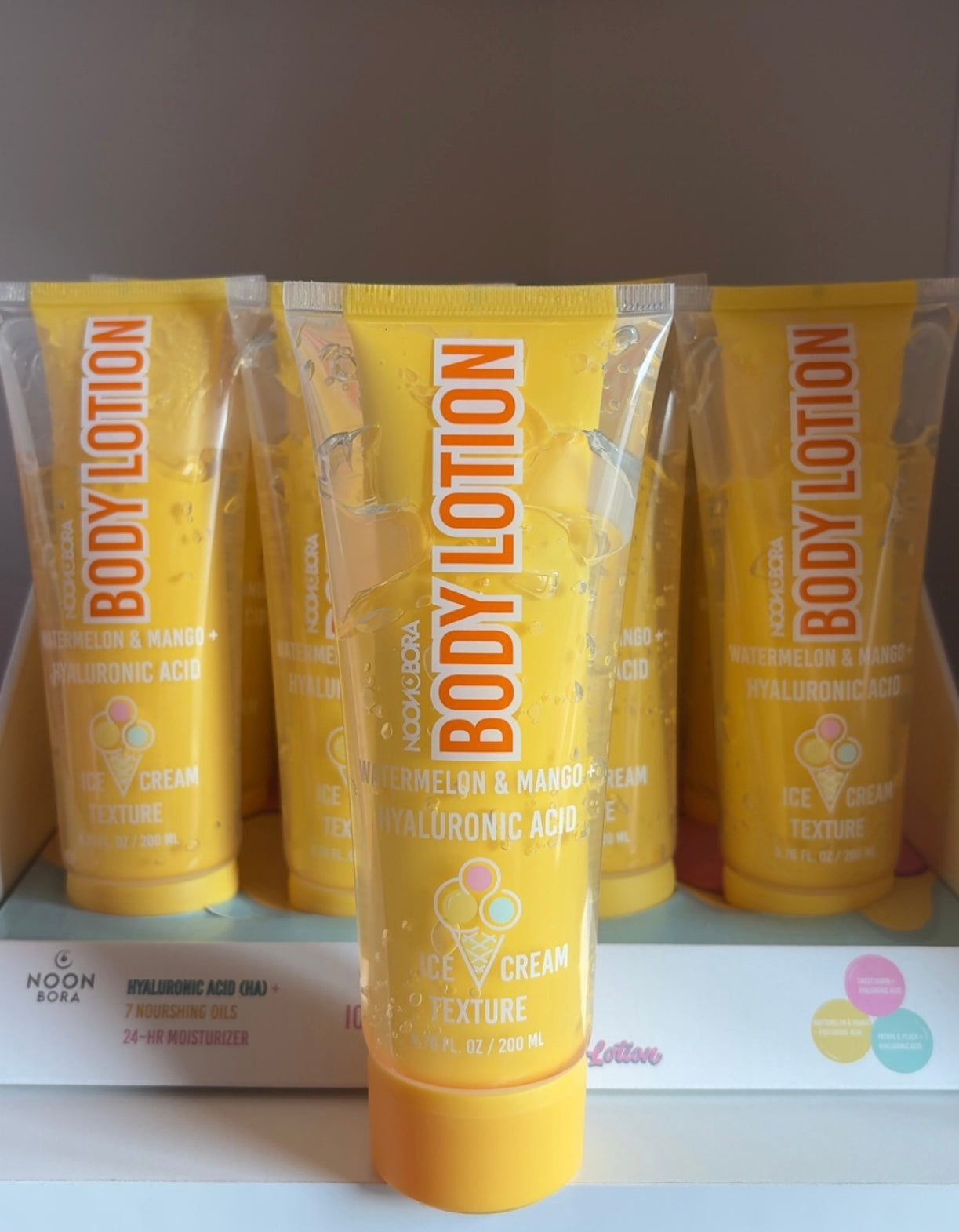 Noon Bora Ice Cream Body Lotion Watermelon & Mango + Hyaluronic acid