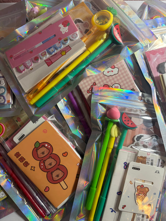 Mystery Kawaii Stationery Grab Bag 🖊️📒
